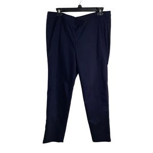 St. John Caviar Navy Work Career Pants